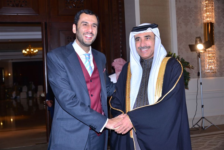 سمو ولي العهد يشرِّف حفل زفاف عبدالله نبيل الحمر — لقطة ٦