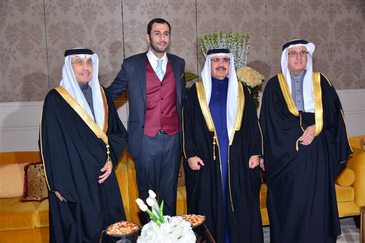 سمو ولي العهد يشرِّف حفل زفاف عبدالله نبيل الحمر — لقطة ٨