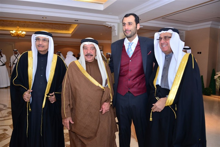 سمو ولي العهد يشرِّف حفل زفاف عبدالله نبيل الحمر — لقطة ١٢